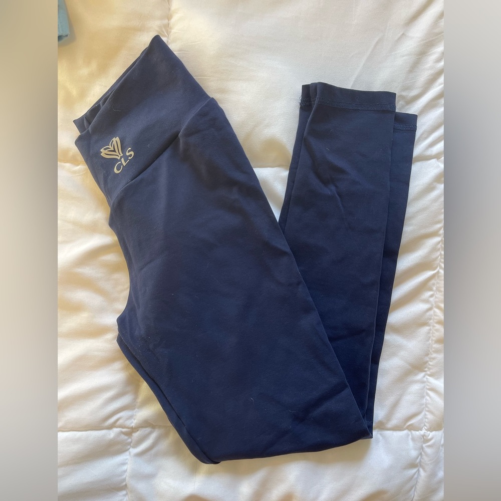 CLS leggings butt scrunch , medium blue